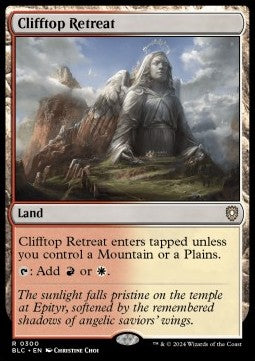 Clifftop Retreat - Commander: Bloomburrow (Rare) [BLC-300]