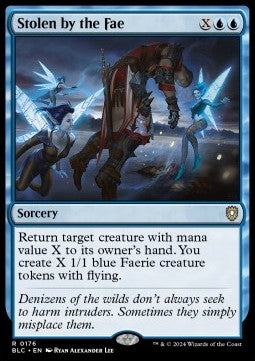 Stolen by the Fae - Commander: Bloomburrow (Rare) [BLC-176]