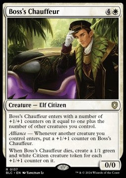 Boss's Chauffeur - Commander: Bloomburrow (Rare) [BLC-137]