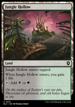 Jungle Hollow - Commander: Bloomburrow (Common) [BLC-315]
