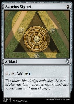 Azorius Signet - Commander: Bloomburrow (Uncommon) [BLC-265]