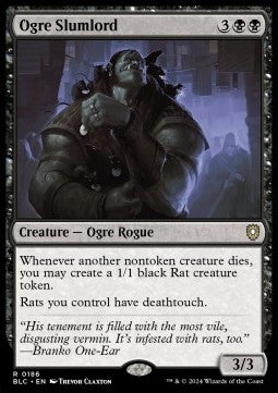Ogre Slumlord - Commander: Bloomburrow (Rare) [BLC-186]
