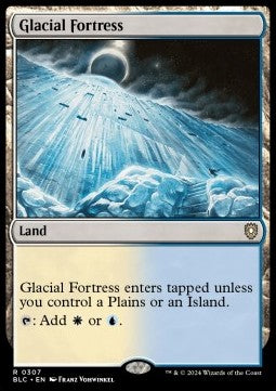 Glacial Fortress - Commander: Bloomburrow (Rare) [BLC-307]