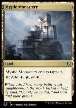 Mystic Monastery - Commander: Bloomburrow (Uncommon) [BLC-318]