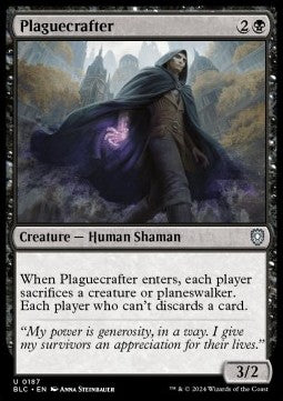 Plaguecrafter - Commander: Bloomburrow (Uncommon) [BLC-187]