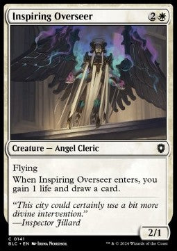 Inspiring Overseer - Commander: Bloomburrow (Common) [BLC-141]