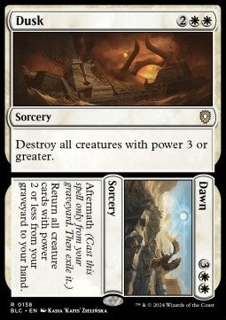 Dusk // Dawn - Commander: Bloomburrow (Rare) [BLC-138]