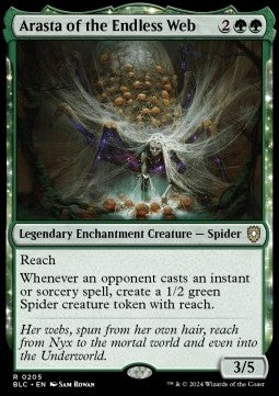 Arasta of the Endless Web - Commander: Bloomburrow (Rare) [BLC-205]