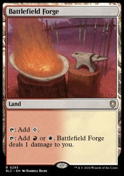 Battlefield Forge - Commander: Bloomburrow (Rare) [BLC-293]