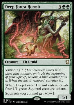 Deep Forest Hermit - Commander: Bloomburrow (Rare) [BLC-213]
