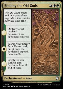 Binding the Old Gods - Commander: Bloomburrow (Uncommon) [BLC-248]
