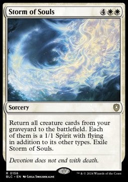 Storm of Souls - Commander: Bloomburrow (Rare) [BLC-156]