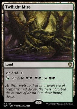 Twilight Mire - Commander: Bloomburrow (Rare) [BLC-351]