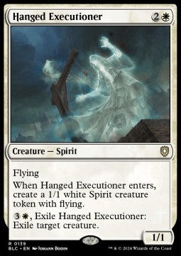 Hanged Executioner - Commander: Bloomburrow (Rare) [BLC-139]