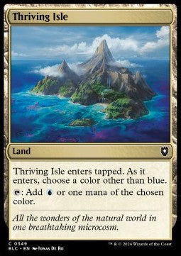 Thriving Isle - Commander: Bloomburrow (Common) [BLC-349]