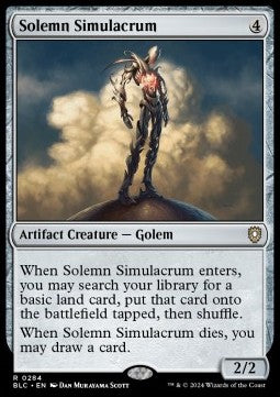 Solemn Simulacrum - Commander: Bloomburrow (Rare) [BLC-284]