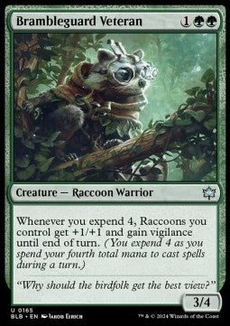 Brambleguard Veteran⁣ - Bloomburrow⁣ (Uncommon)⁣ [165]