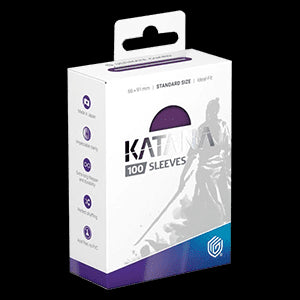 100 Ultimate Guard Katana Sleeves (Iris Bloom)