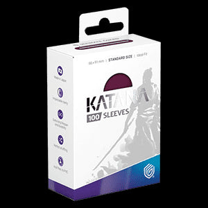 100 Ultimate Guard Katana Sleeves (Radiant Plum)