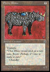 Ebony Rhino⁣ - Homelands⁣ (Common)
