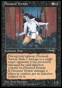 Diseased Vermin⁣ - Alliances⁣ (Uncommon)