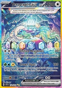 Terapagos ex⁣ - Stellar Crown⁣ (Special Illustration Rare)⁣ [170]