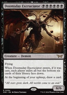 Doomsday Excruciator - Duskmourn: House of Horror (Rare) [DSK-94]