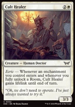 Cult Healer⁣ - Duskmourn: House of Horror⁣ (Common)⁣ [2]