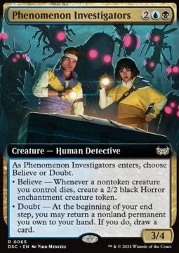 Phenomenon Investigators⁣ - Commander: Duskmourn: House of Horror: Extras⁣ (Rare)⁣ [65]