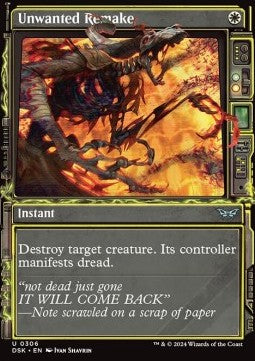 Unwanted Remake⁣ - Duskmourn: House of Horror: Extras⁣ (Uncommon)⁣ [306]