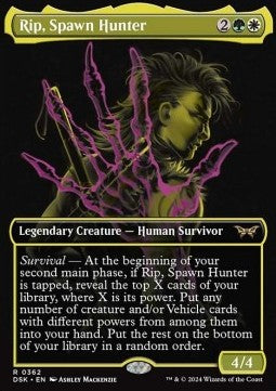 Rip, Spawn Hunter⁣ - Duskmourn: House of Horror: Extras⁣ (Rare)⁣ [362]