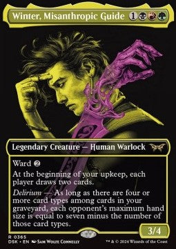 Winter, Misanthropic Guide⁣ - Duskmourn: House of Horror: Extras⁣ (Rare)⁣ [365]