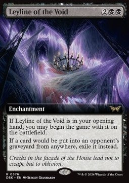 Leyline of the Void⁣ - Duskmourn: House of Horror: Extras⁣ (Rare)⁣ [376]