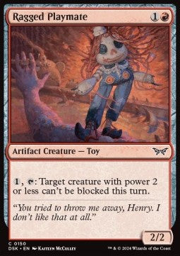 Ragged Playmate⁣ - Duskmourn: House of Horror⁣ (Common)⁣ [150]
