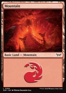 Mountain (V.2)⁣ - Duskmourn: House of Horror⁣ (Land)⁣ [284]
