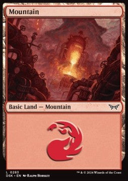 Mountain (V.1)⁣ - Duskmourn: House of Horror⁣ (Land)⁣ [283]