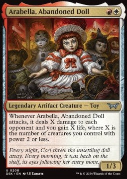 Arabella, Abandoned Doll - Duskmourn: House of Horror (Uncommon) [DSK-208]