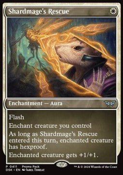Shardmage's Rescue⁣ - Duskmourn: House of Horror: Promos⁣ (Uncommon)⁣ [411]