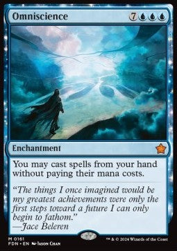 Omniscience⁣ - Magic: The Gathering Foundations⁣ (Mythic)⁣ [161]