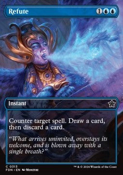 Refute⁣ - Magic: The Gathering Foundations: Extras⁣ (Common)⁣ [313]