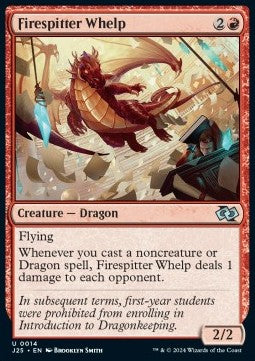 Firespitter Whelp⁣ - Foundations Jumpstart⁣ (Uncommon)⁣ [14]