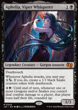 Aphelia, Viper Whisperer⁣ - Foundations Jumpstart⁣ (Mythic)⁣ [40]