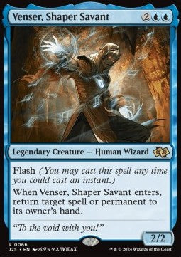 Venser, Shaper Savant⁣ - Foundations Jumpstart⁣ (Rare)⁣ [66]