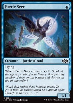 Faerie Seer⁣ - Foundations Jumpstart⁣ (Common)⁣ [106]