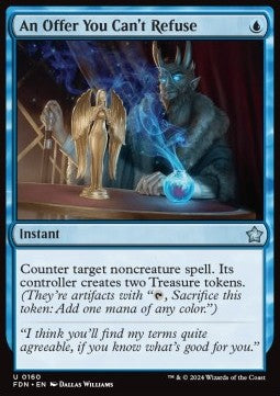 An Offer You Can't Refuse⁣ - Magic: The Gathering Foundations⁣ (Uncommon)⁣ [160]