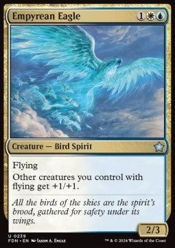 Empyrean Eagle⁣ - Magic: The Gathering Foundations⁣ (Uncommon)⁣ [239]