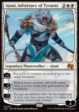 Ajani, Adversary of Tyrants⁣ - Foundations Jumpstart⁣ (Mythic)⁣ [157]