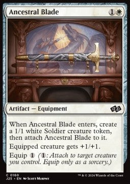 Ancestral Blade⁣ - Foundations Jumpstart⁣ (Common)⁣ [160]