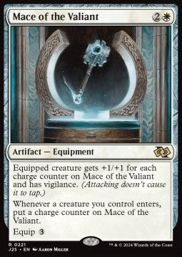 Mace of the Valiant⁣ - Foundations Jumpstart⁣ (Rare)⁣ [221]