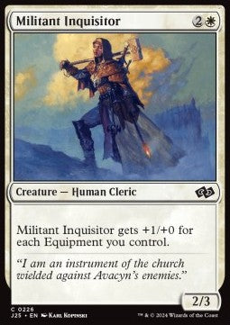 Militant Inquisitor⁣ - Foundations Jumpstart⁣ (Common)⁣ [226]